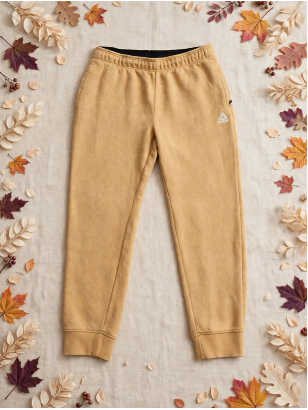 Men's Reebok Joggers XL Tan Sweatpants